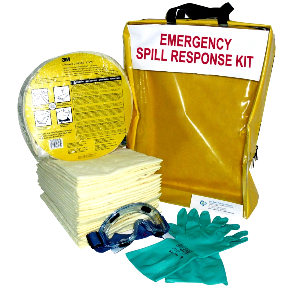 QUEBEE EMERGENCY SPILL CONTROL KIT - QSS Safety Products