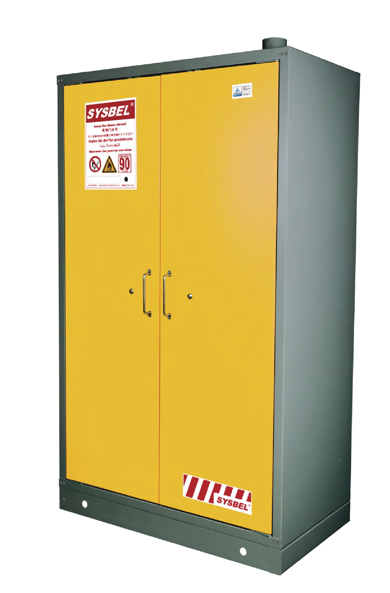 Sysbel Flammable Cabinet | 90min - QSS Safety Products (S) Pte Ltd