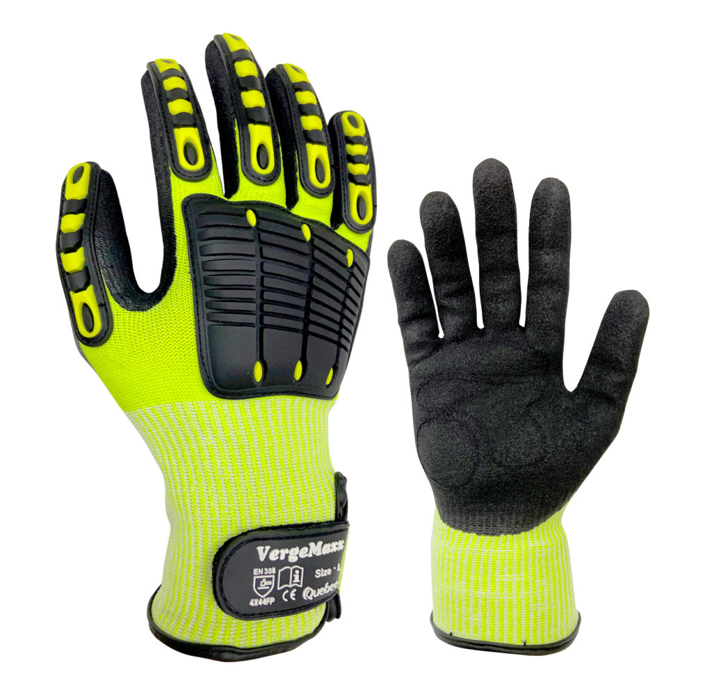 Verge Maxx Mechanical Impact Nitrile Coated Glove - QSS Safety Products ...